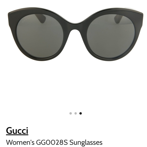 Gucci oversized round black sunglasses - Picture 12 of 15